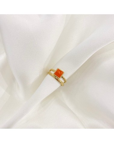 Anello super in acciaio inossidabile placcato oro