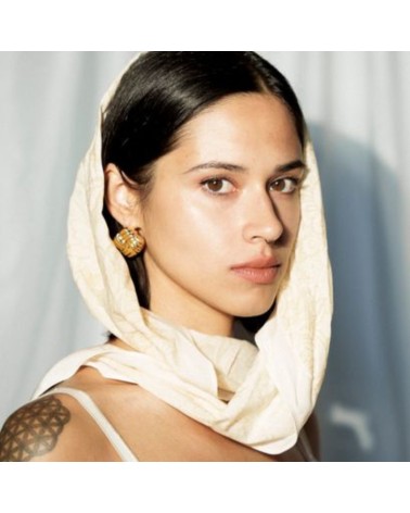 Orecchini vortex gold in acciaio inossidabile placcato oro